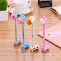 Promotional animal shaped stand ball pen